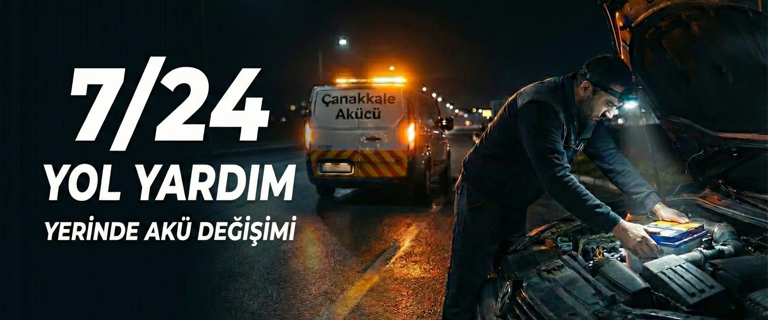 Çanakkale 7/24 Yerinde Akü Değişimi